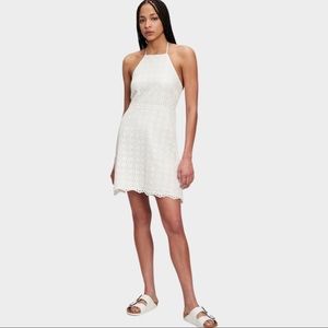 Gap White Eyelet Dress